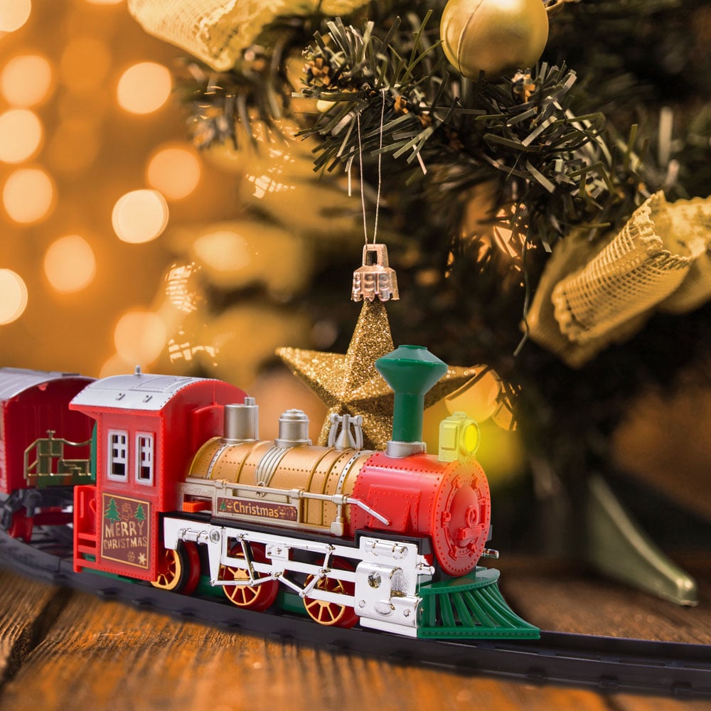 The Christmas Workshop Animated Elves Christmas Train Set Image 5