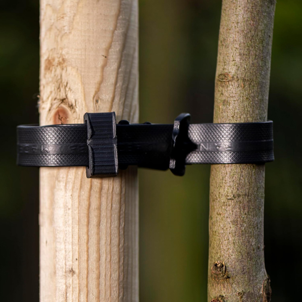 Garden Gear Adjustable Heavy-Duty Buckle Tree Tie 600 x 25cm 10 Pack Image 6