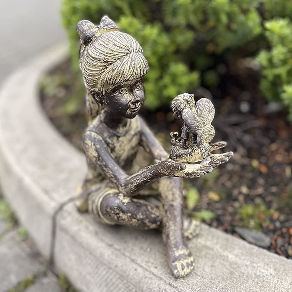 Marco Paul Sitting Girl With Fairy Image 8