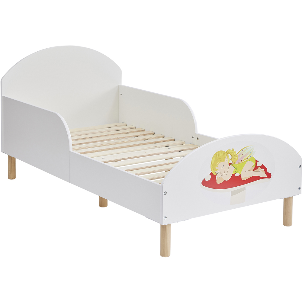 Liberty House Toys White Fairy Kids Toddler Bed Image 3