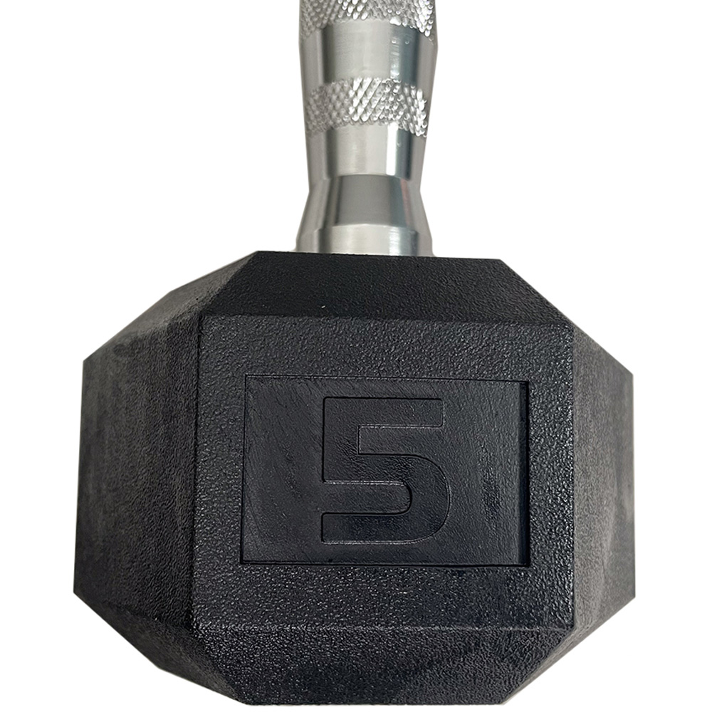 HXGN Pro Hexagonal Dumbbell 5kg 2 Pack Image 5