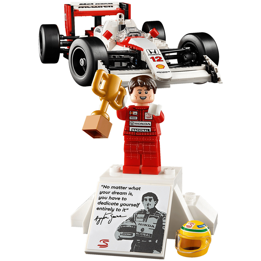 LEGO Icons 10330 McLaren MP4/4 and Ayrton Senna Building Set 693 Piece Image 8
