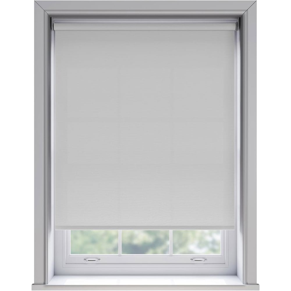 New Edge Blinds Thermal Blackout Roller Blind White 125cm Image 2