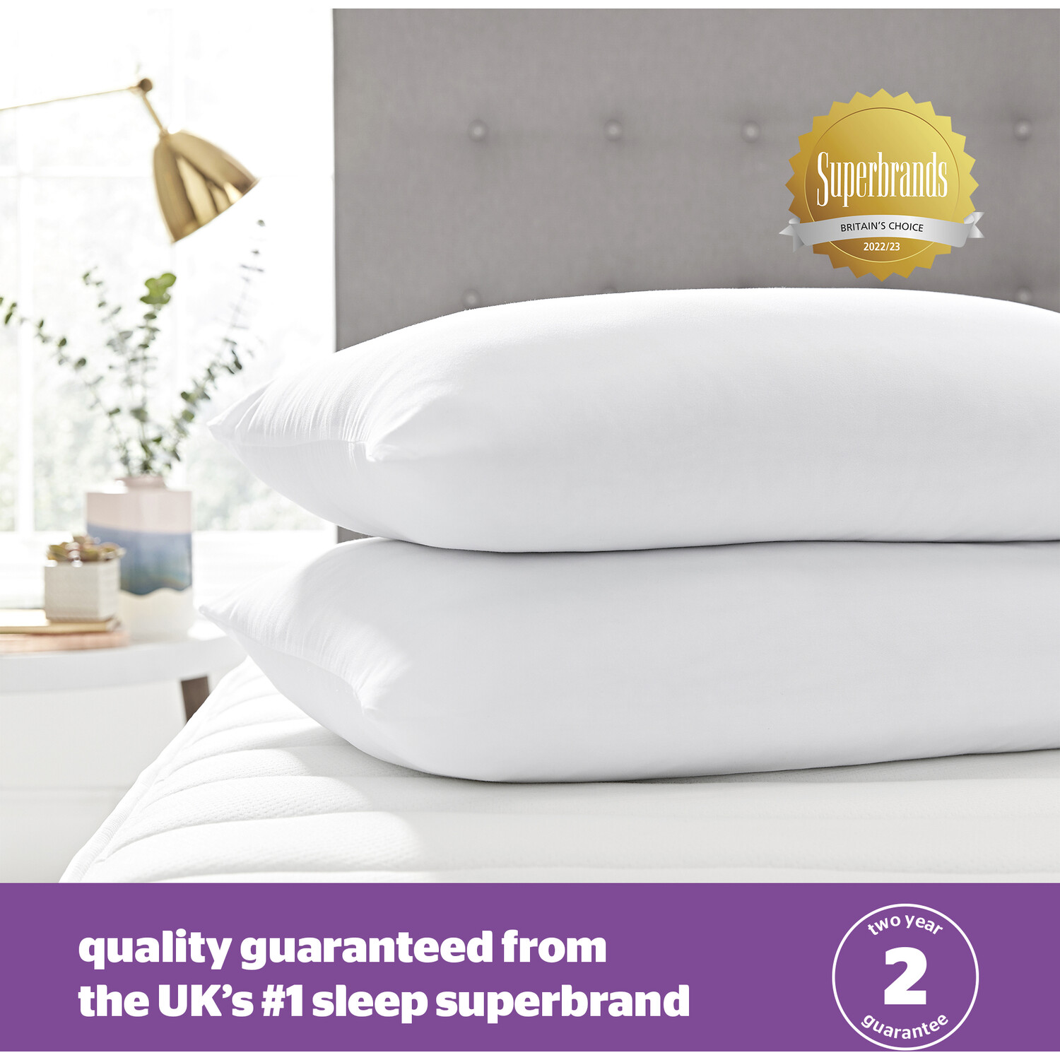 Silentnight Deep Sleep Pillow Pair Image 7