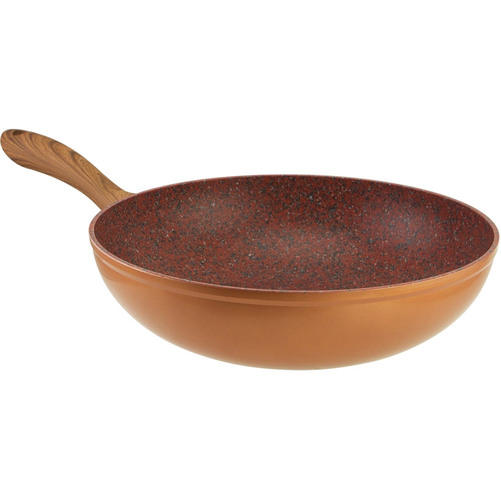 JML Copper Stone 28cm Wok Image 1