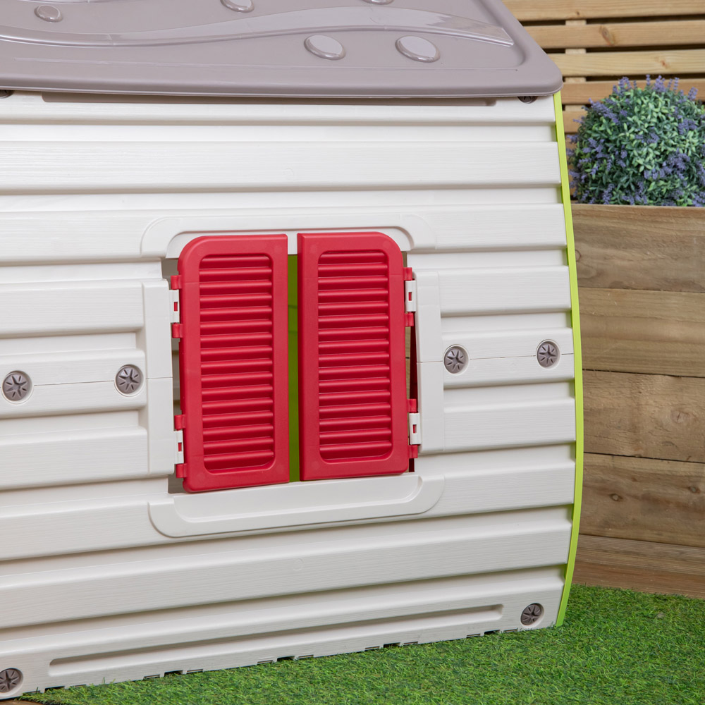 Samuel Alexander Green and White Plastic Magical Forest Wendy Playhouse 1.09m Image 5