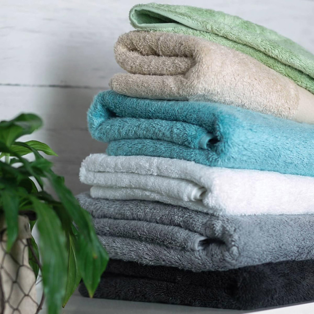 Allure Bath Fashions Bamboo White Luxury Marlborough Bath Towel Image 2