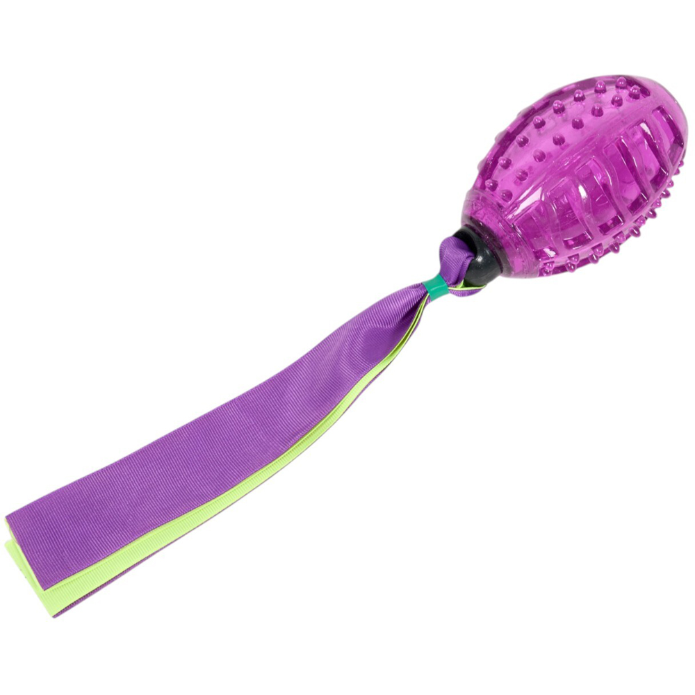 Squeaky Ball with Tail Dog Toy Image 7