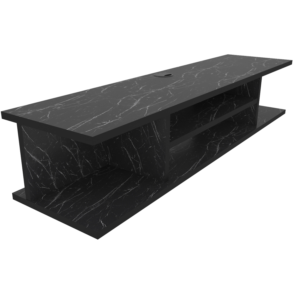 Decorotika Pivot 4 Shelf Bendir Floating TV Unit Image 3