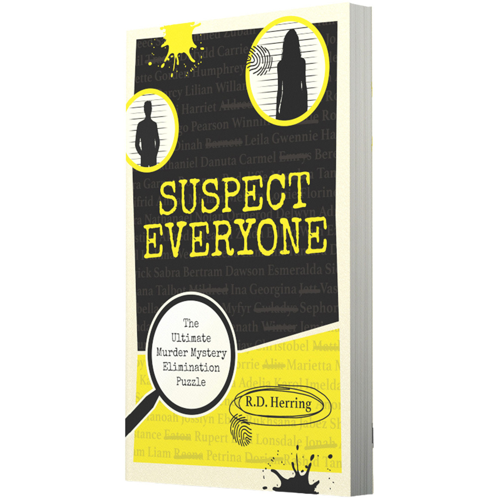 Suspect Everyone Detective Book by R.D. Herring Image 3
