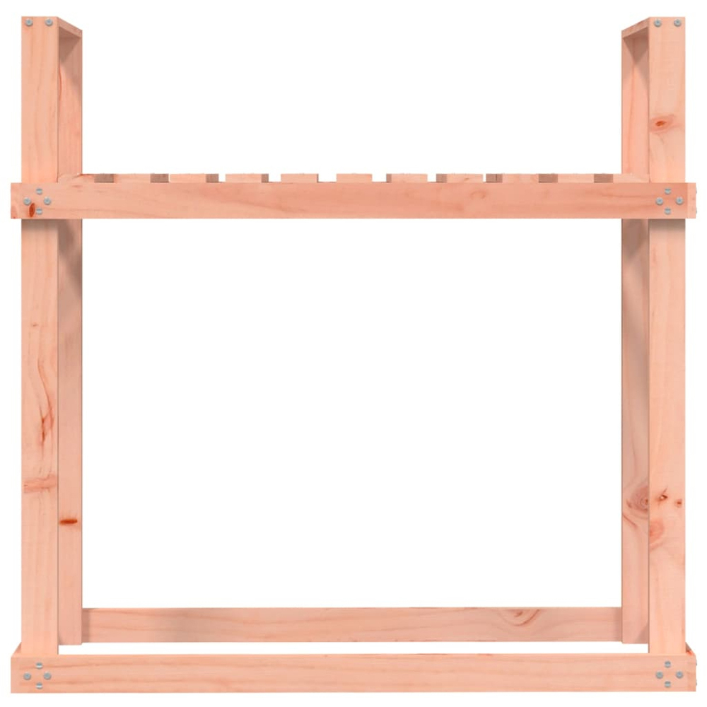 vidaXL Solid Douglas Wooden Firewood Rack 110 x 35 x 108.5cm Image 4
