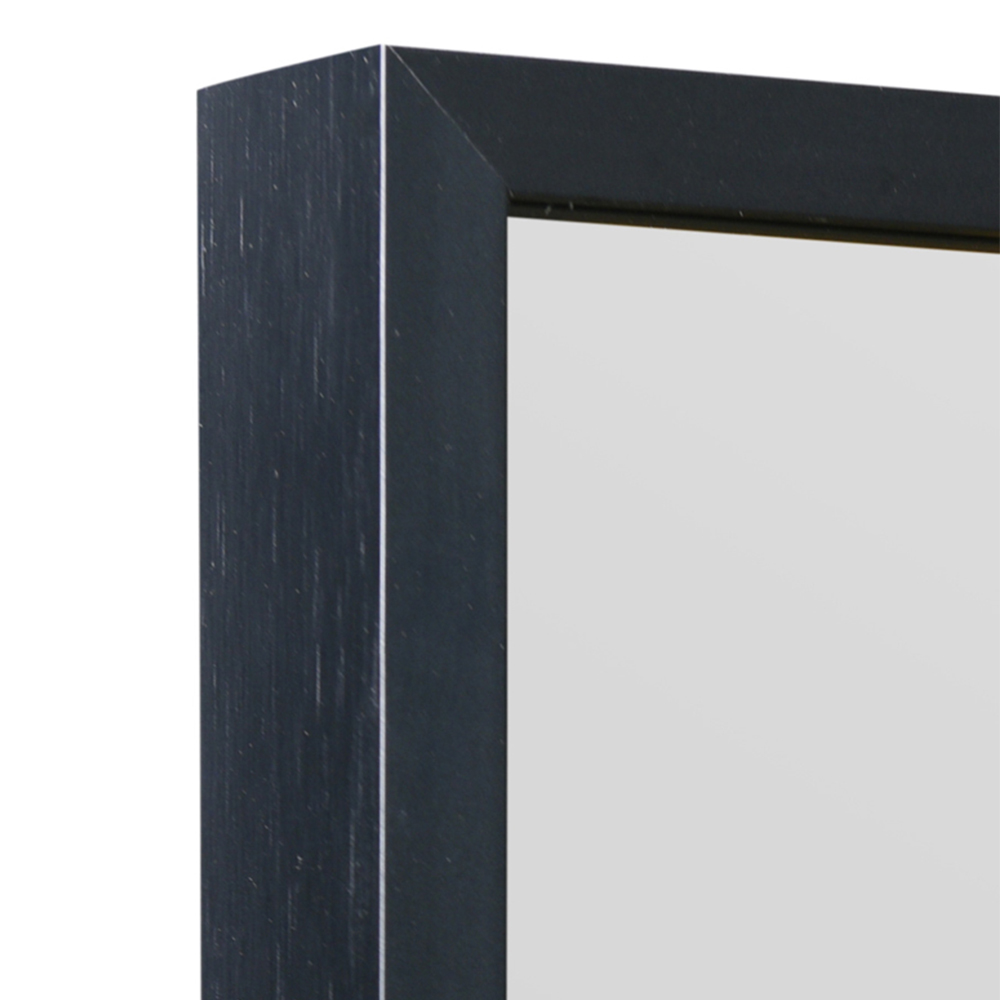 The Artus Black Aluminium Wall Leaner Mirror 174 x 85cm Image 5