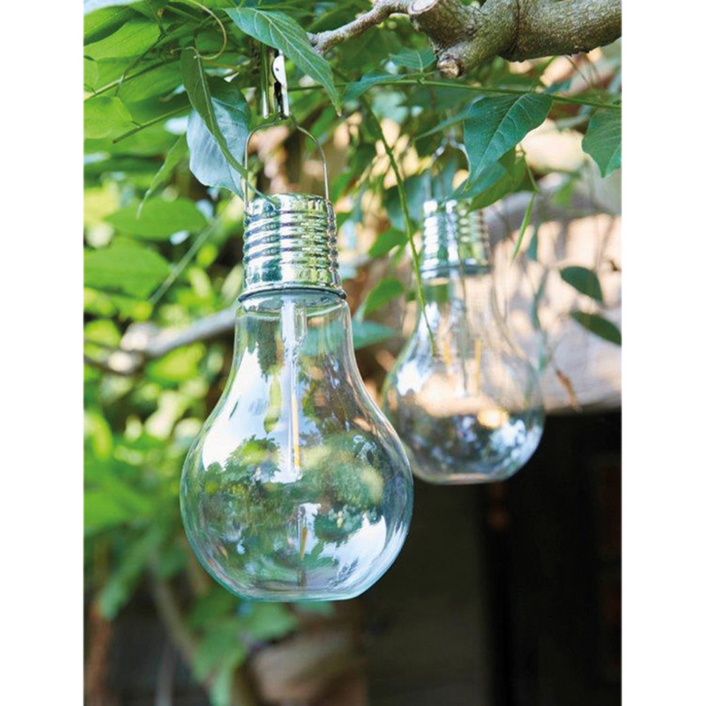 Luxform Solar Powered Filament Glass Bulb Image 2