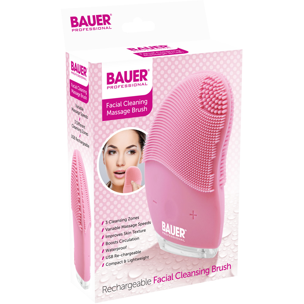 Bauer Professional Silicone Facial Cleansing Brush Image 3