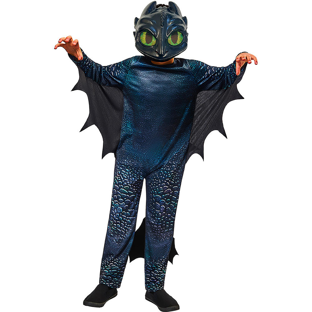 How to Train Your Dragon Kids Toothless Costume 5-6 Years Image 5