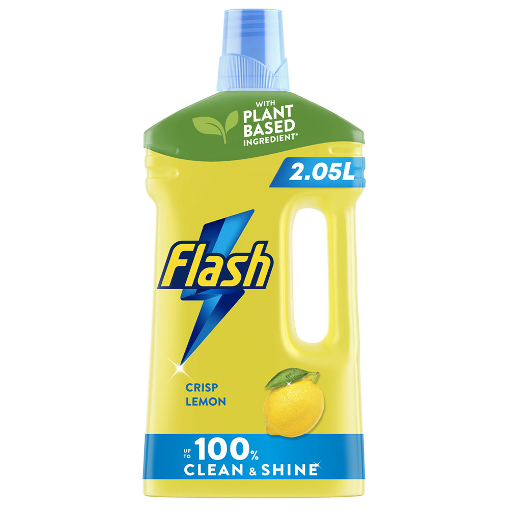 Flash Lemon All Purpose Liquid Cleaner 2.05L Wilko