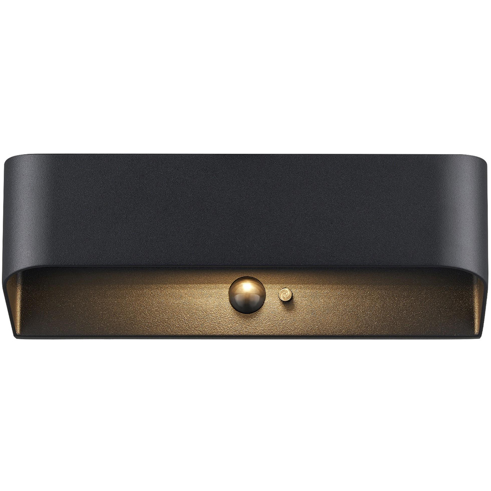 Nordlux Marcellio 400 Lumens Black Solar LED Wall Light Image 7