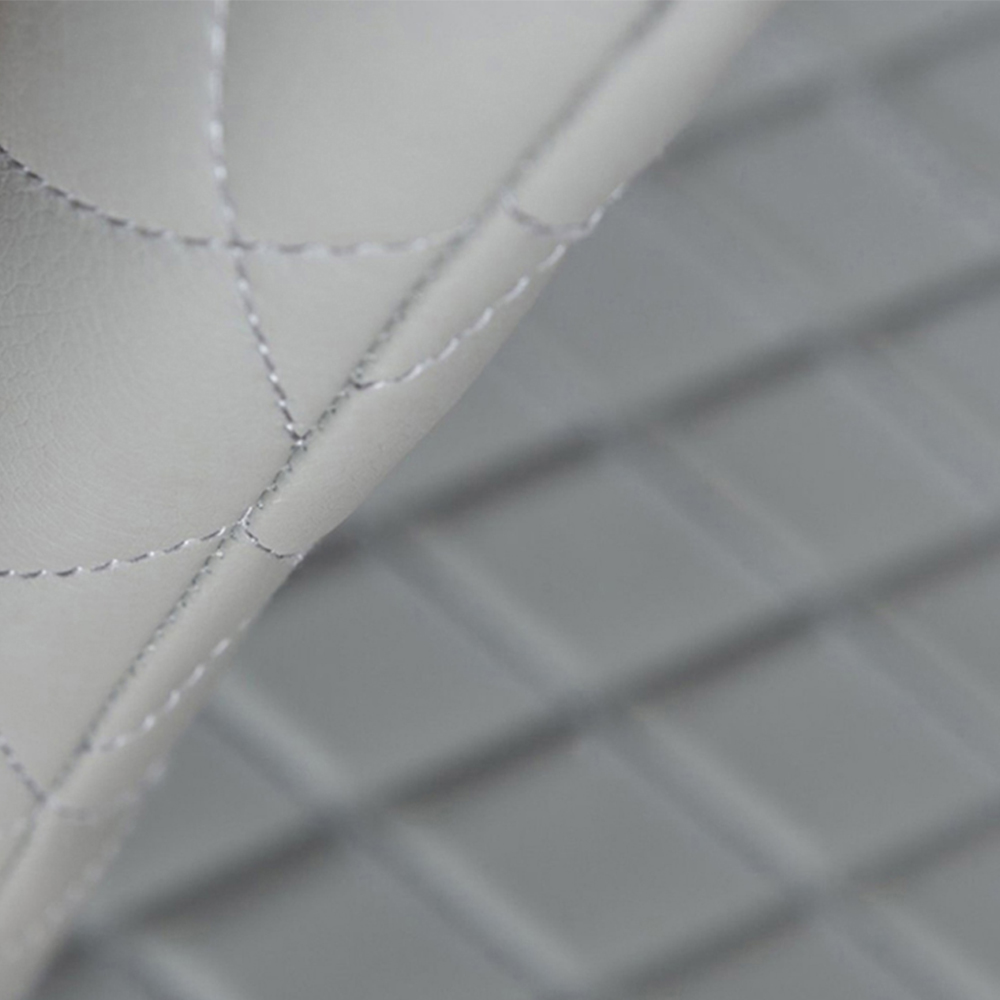 Furniturebox Arona Valera 6 Seater Round Dining Set Black and Grey Image 7