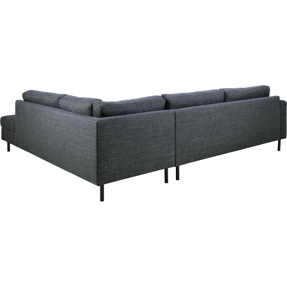 Florence Omaha 5 Seater Dark Grey Right Hand Facing Corner Sofa Image 3