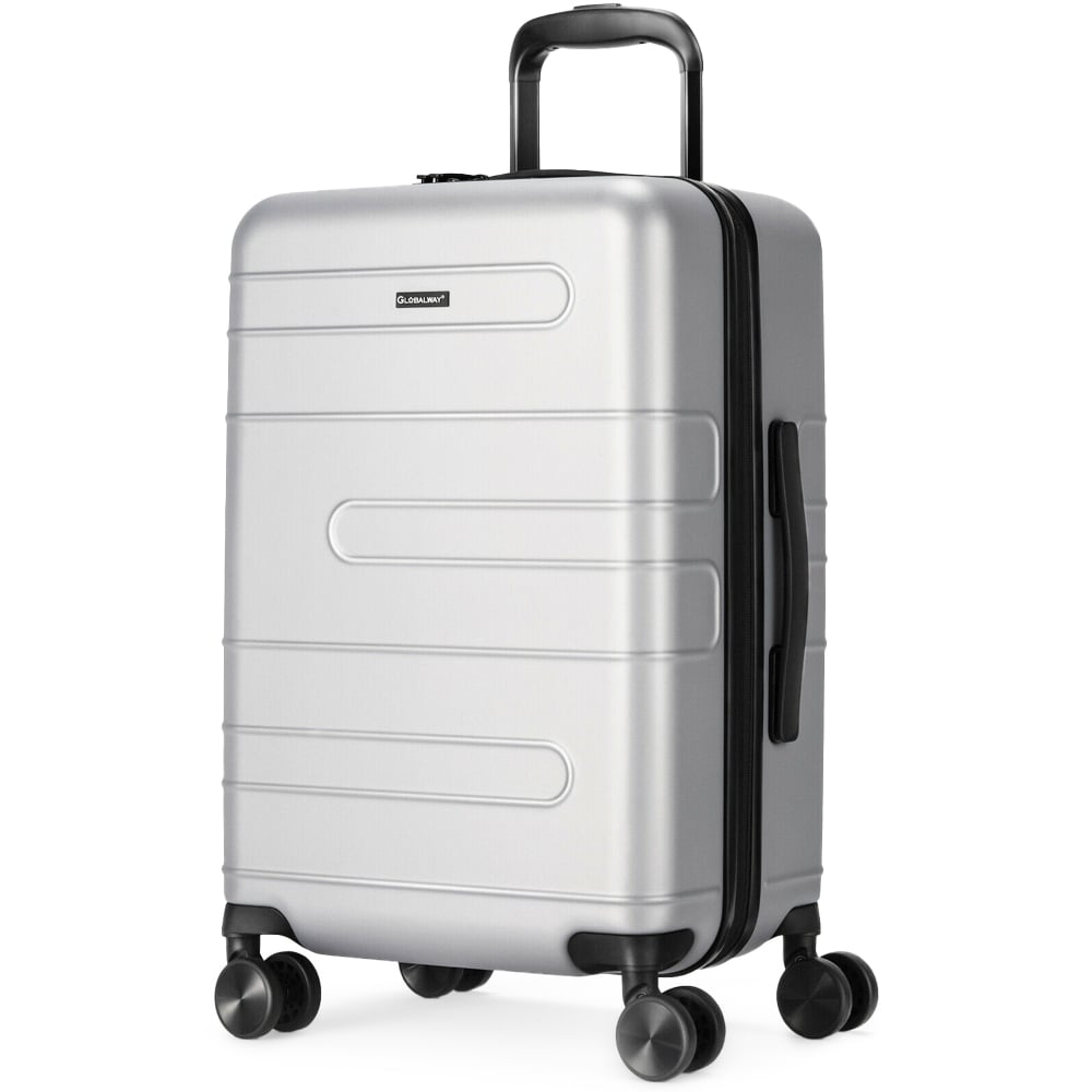Costway Silver Suitcase with TSA Lock Wilko