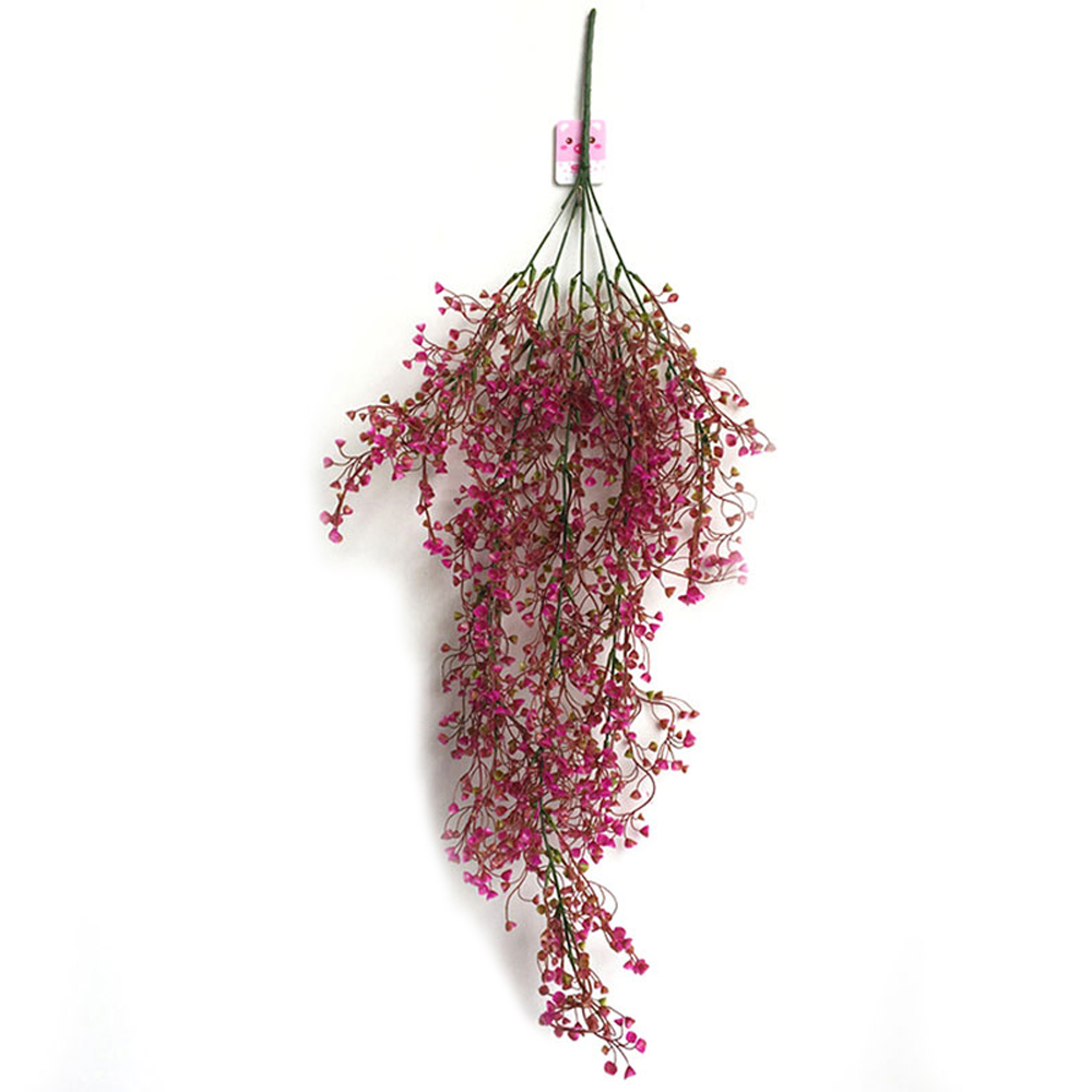 Living and Home Purple and Red Artificial Vine Plants Hanging Decoration 82cm Image 1