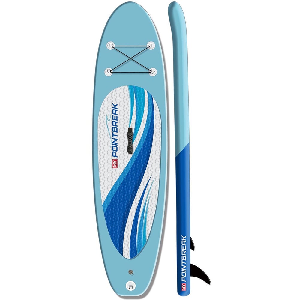 M.Y Stand Up Paddleboard Set 10' Blue Image 1