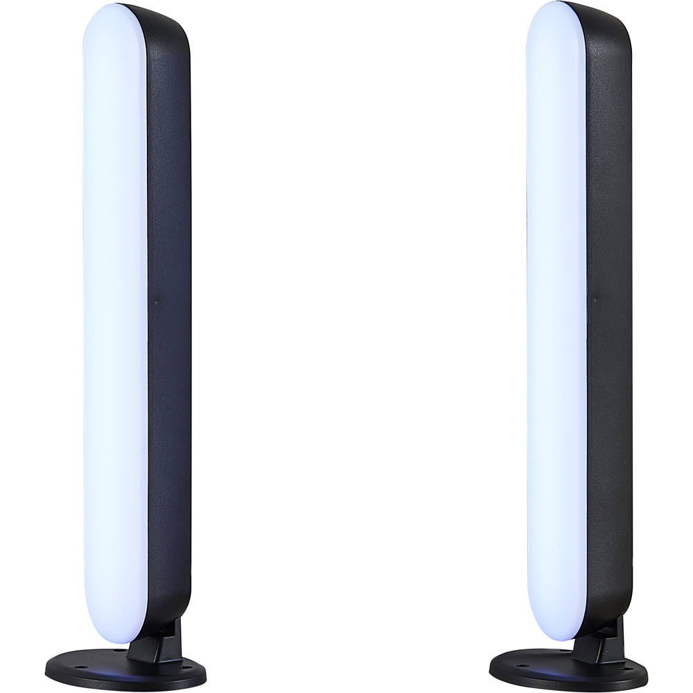 TRIO Game Black Integrated LED Gaming Table Lamp 2 Pack Image 3