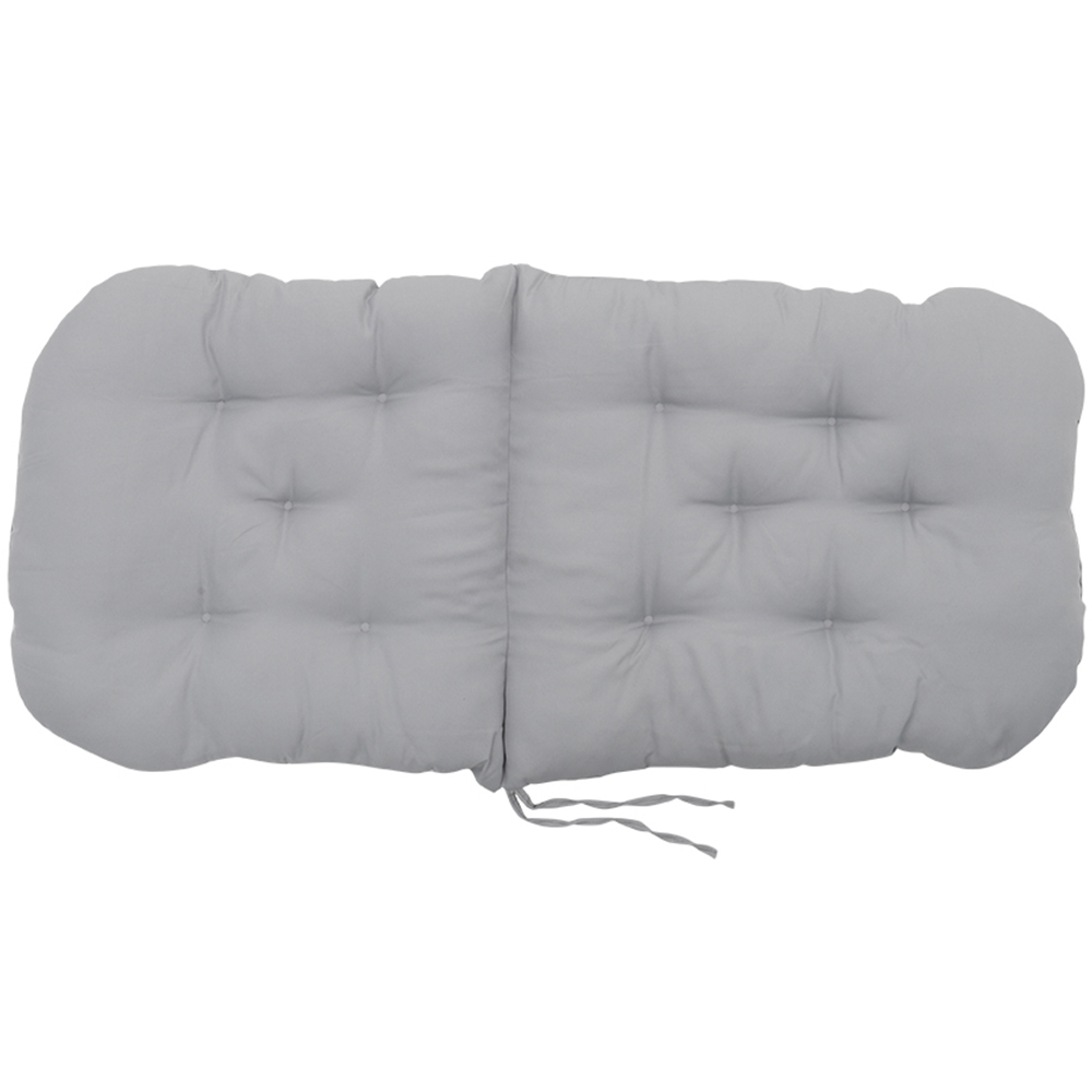Living and Home Tufted Pad Seat Cushion 60 x 120cm Image 2