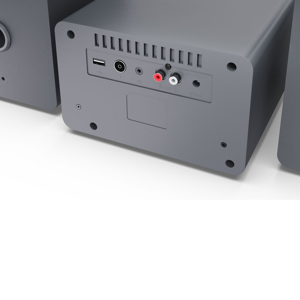 SHARP Tokyo XL-B514 Grey FM Hi-Fi Micro System Image 8