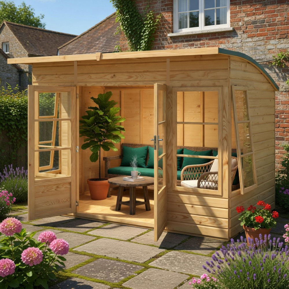Shire Orchid 9.8 x 5.8ft Summerhouse Image 2
