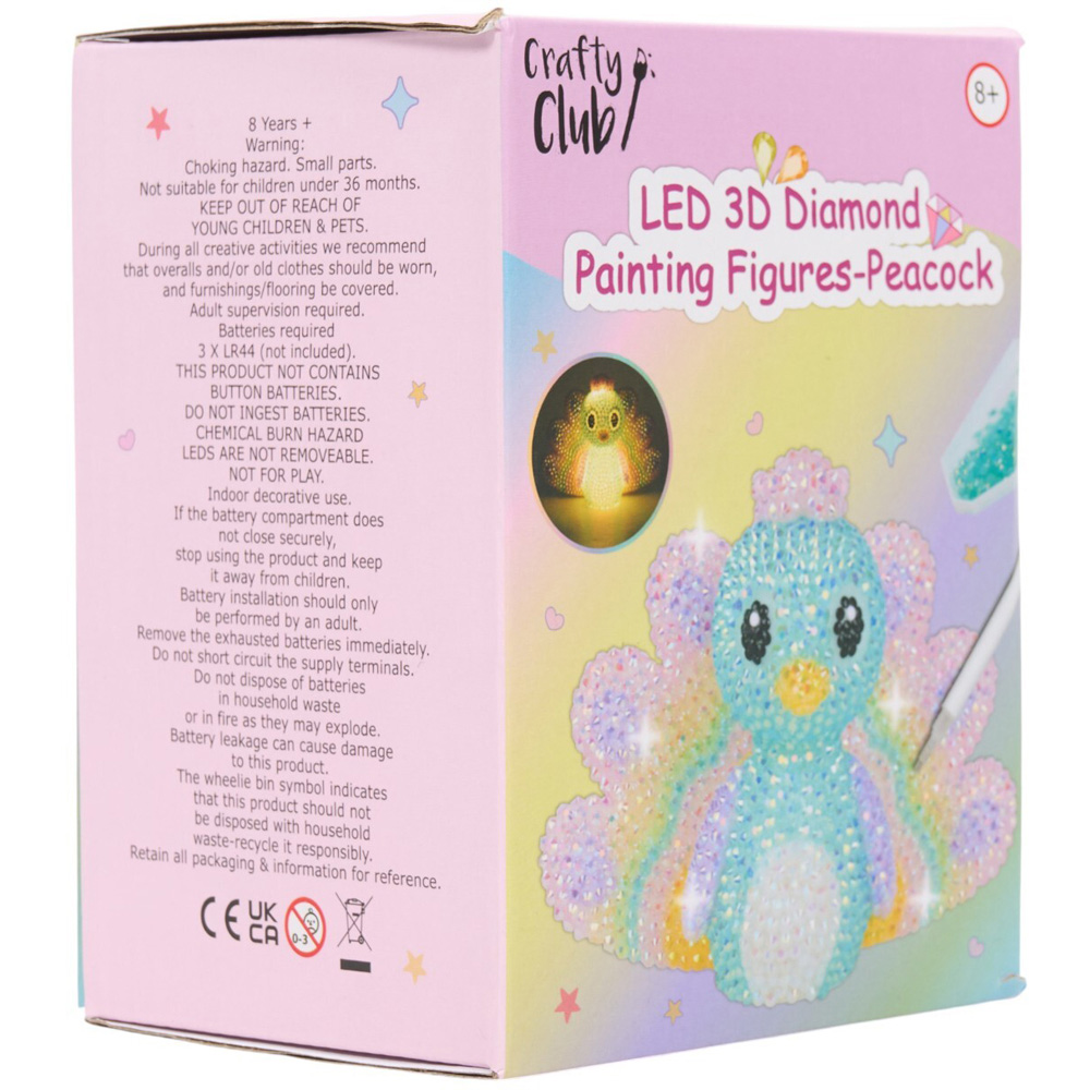 LED 3D Diamond Painting Figure Kit Image 7