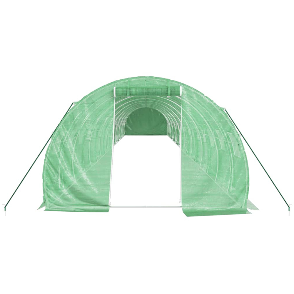 vidaXL Green 9.8 x 59ft Greenhouse Image 2