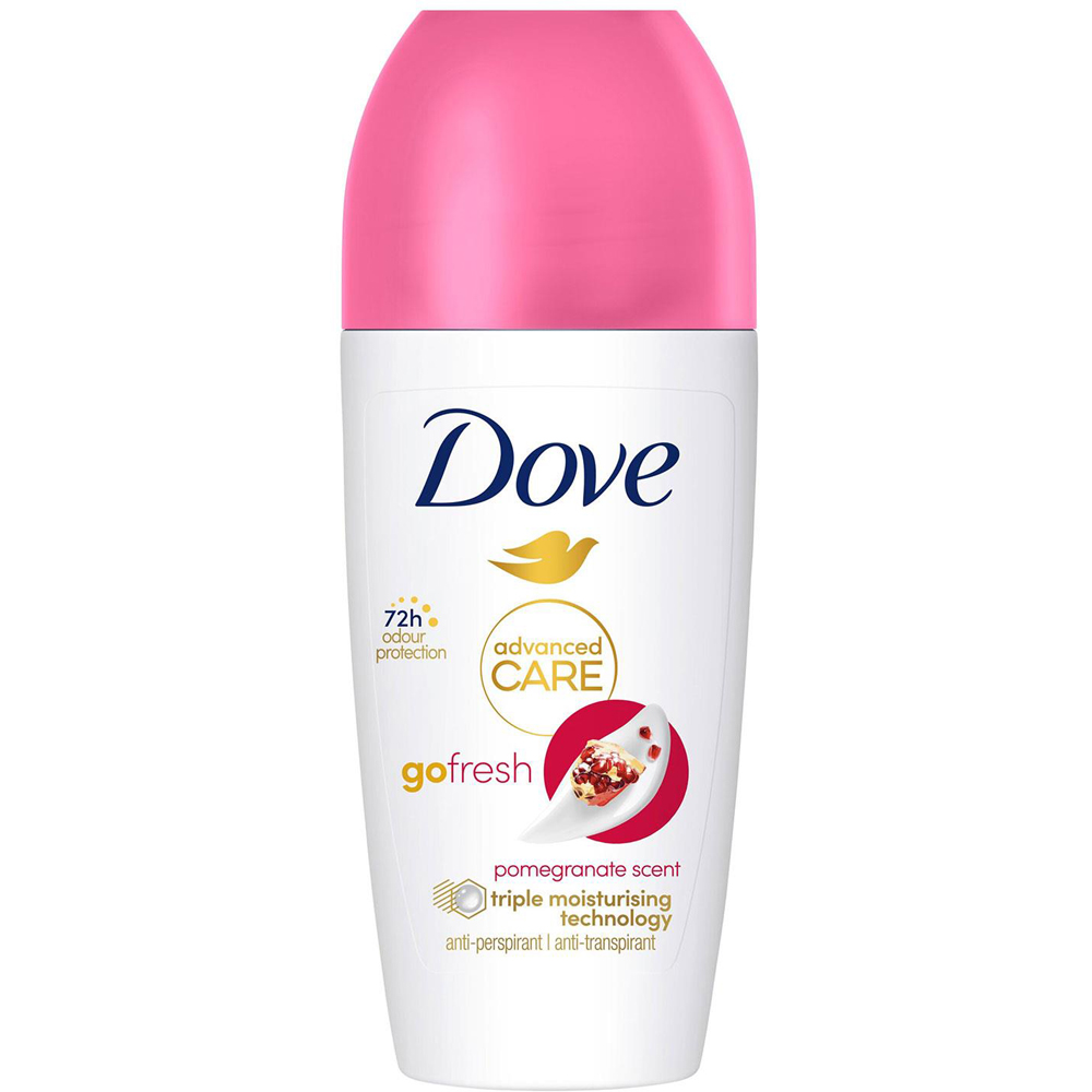 Dove Go Fresh Pomegranate Women Anti-Perspirant Roll on 50ml 18 Pack Image 2