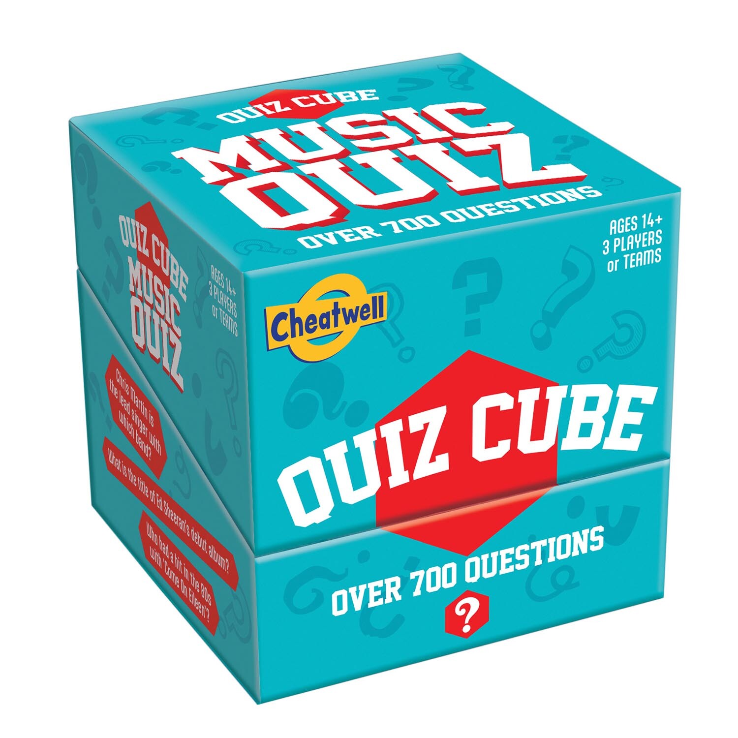 Quiz Cube Music Quiz - Blue Image 1