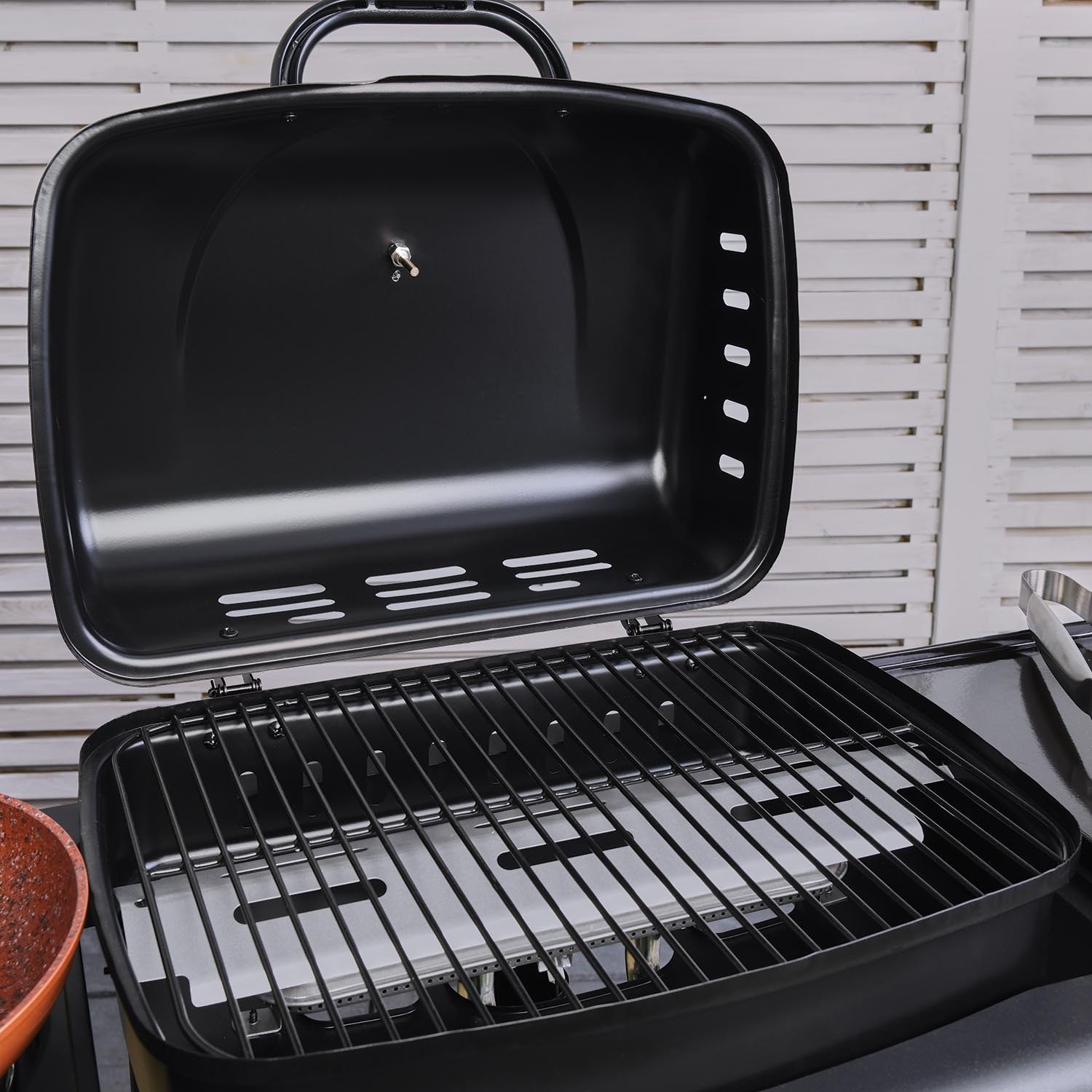 Augusta 2 Burner And 2 Side Burner BBQ Image 8