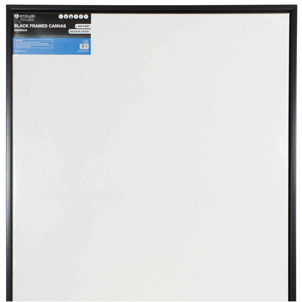 Framed Canvas Set Black - Black / 60 x 80cm Image 3