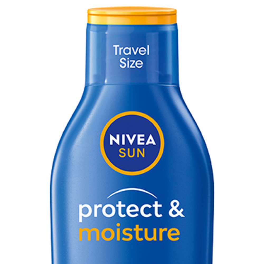 Nivea Sun Protect and Moisture Sun Cream Lotion SPF50 100ml Image 2