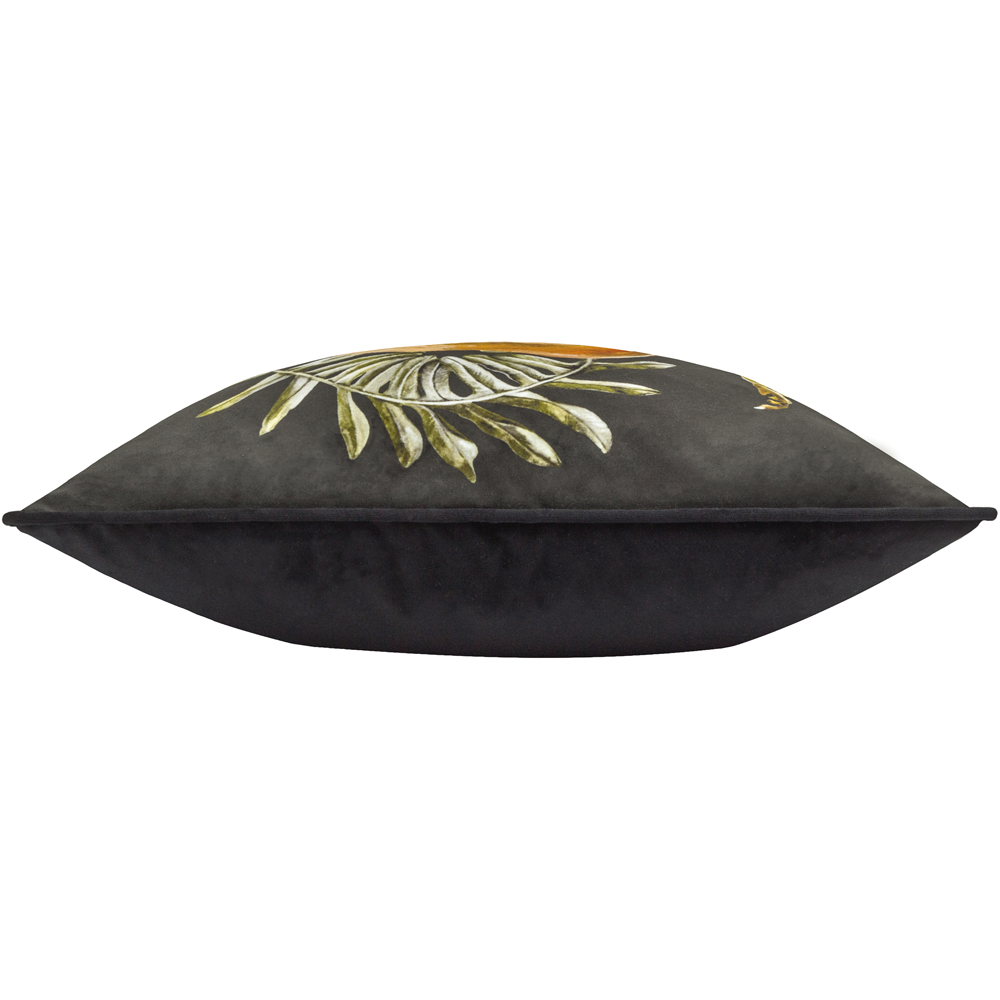 Wylder Nature Kielder Forest Hatfield Black Printed Cushion 43 x 43cm Image 5
