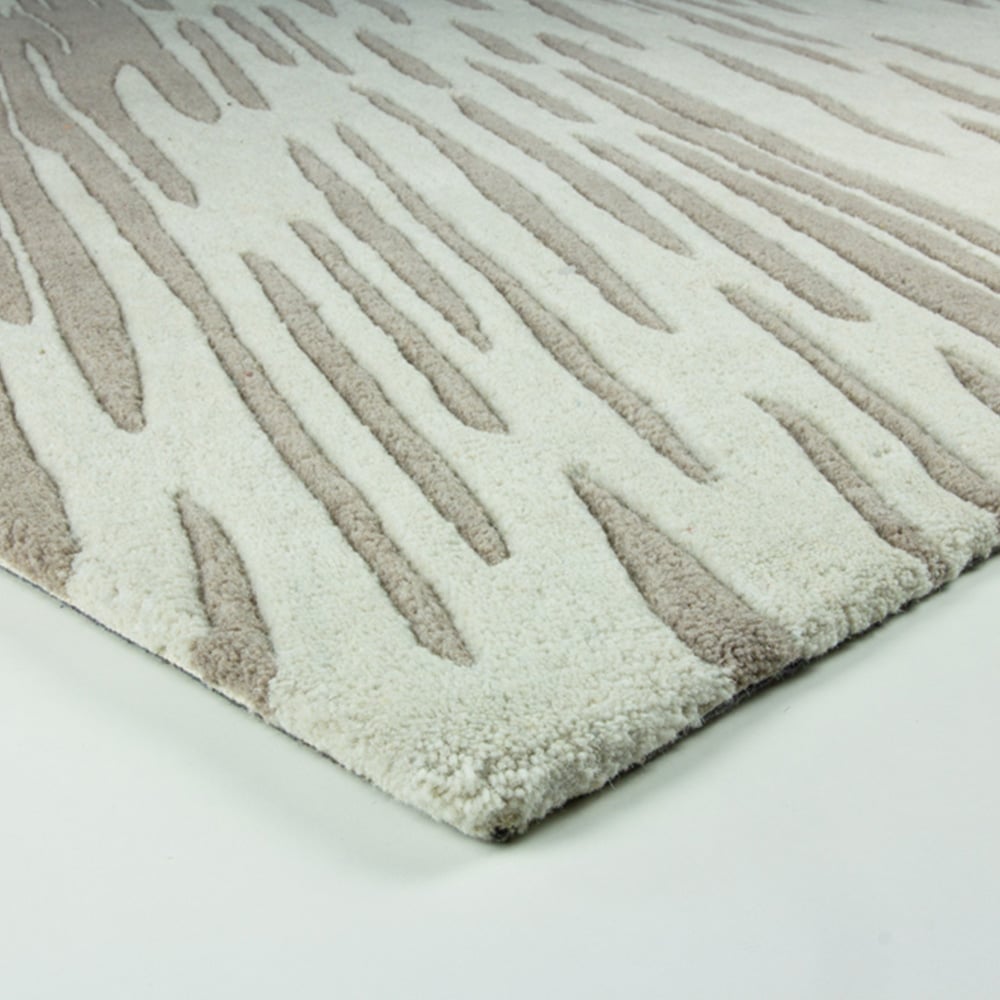 Esselle Home Aura Storm Natural and Mink Rug 200 x 290cm Image 3