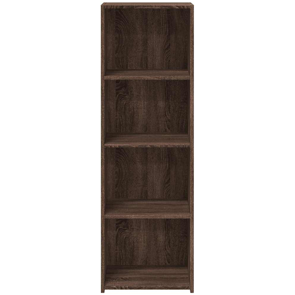 vidaXL 4 Shelf Brown Oak Highboard Image 4