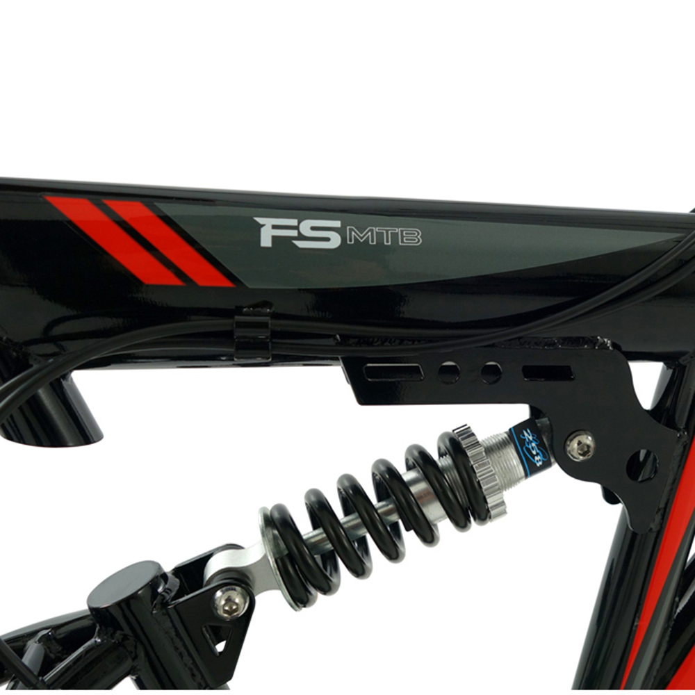 Boss Venom 26 inch Black and Red Mountain Bike Image 3