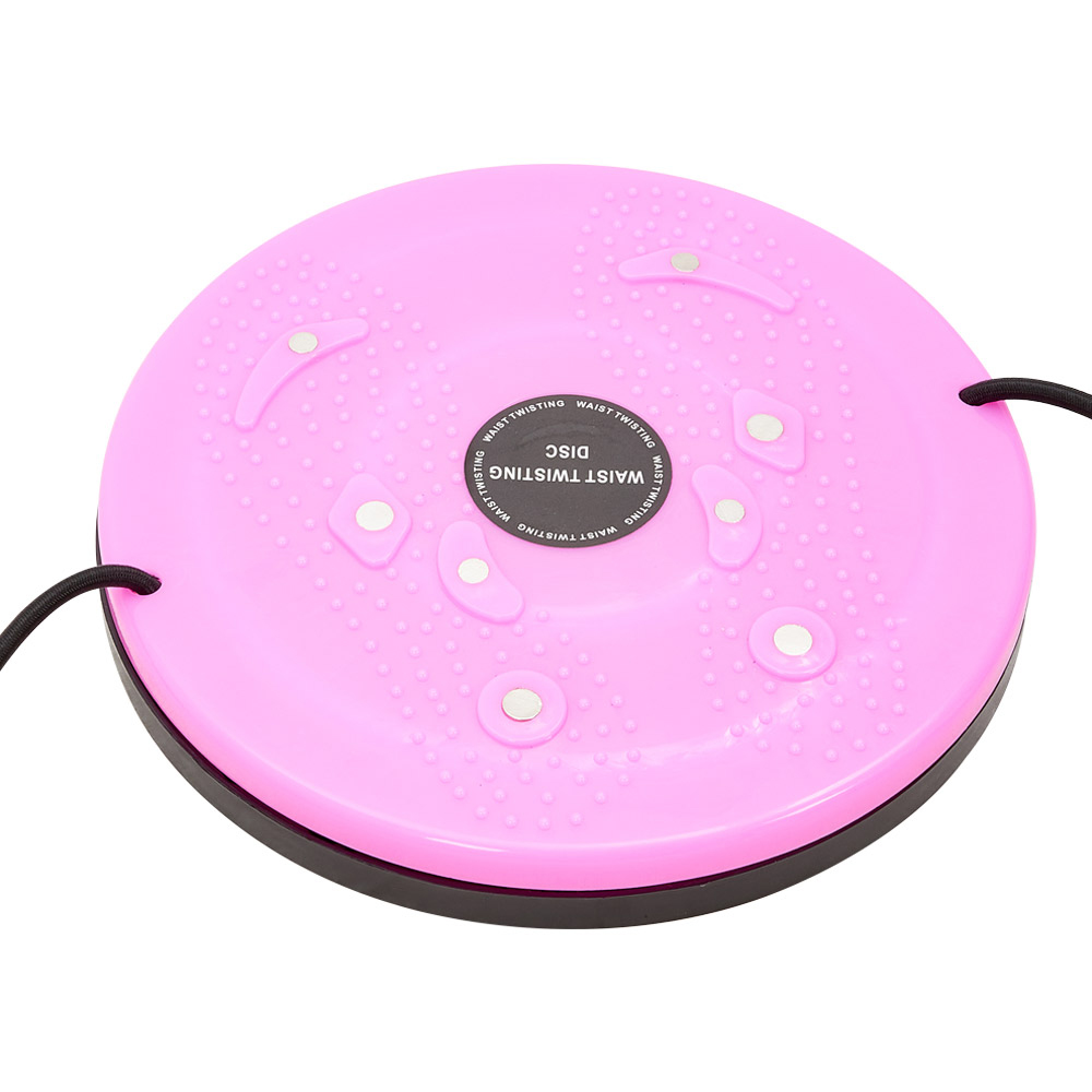 H&O Direct Pink Ab Twister Board with 8 Magnets and Resistance Bands Image 3