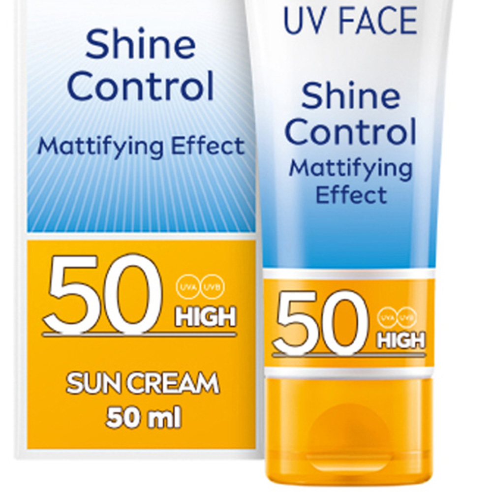 Nivea Sun UV Face Shine Control Sun Cream SPF50 50ml Image 3