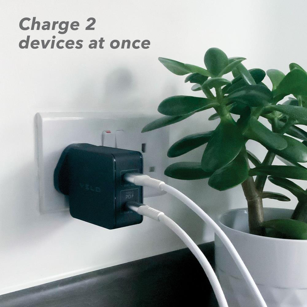 Veld Super Fast 2 Port Travel Charger 42W Image 6