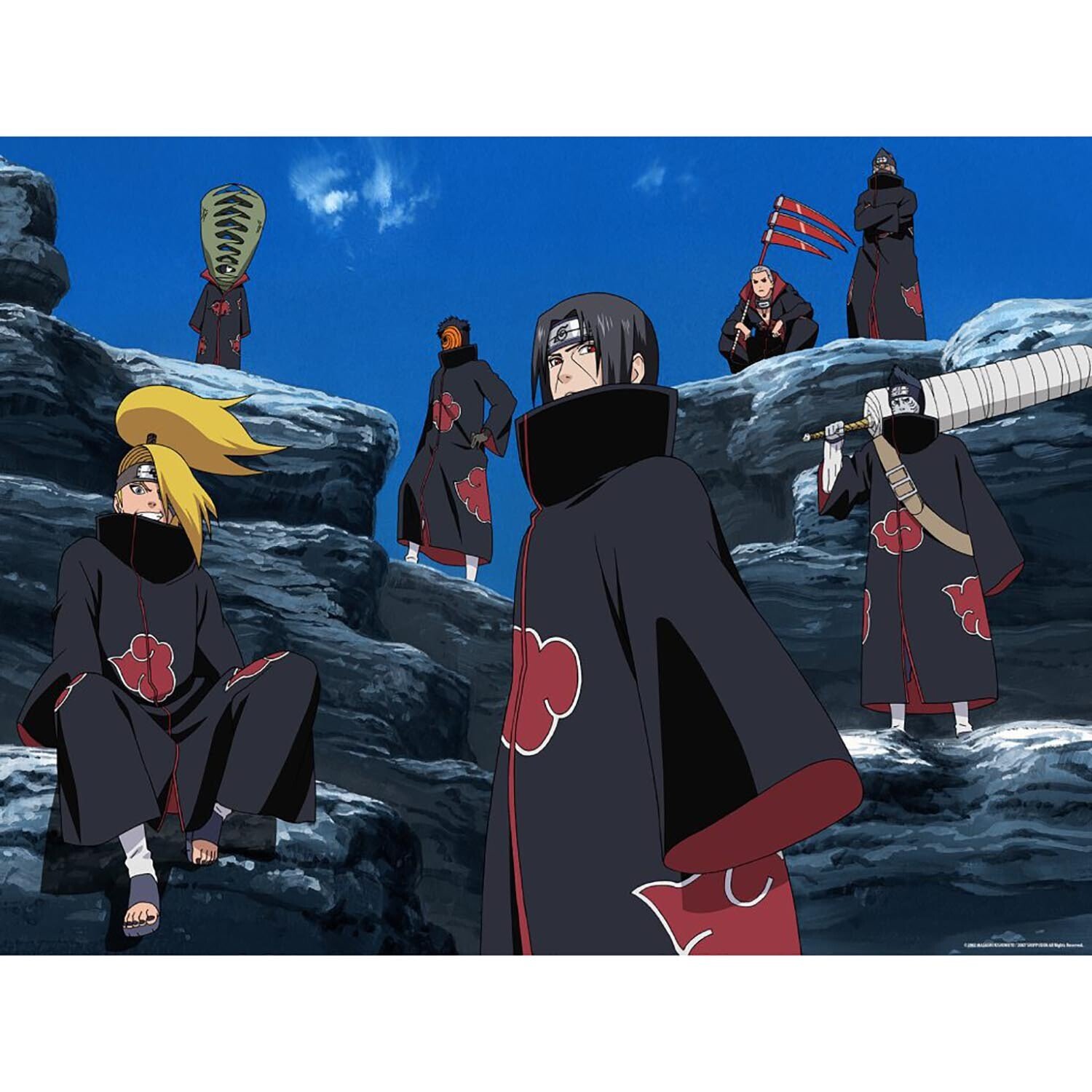 500-Piece Naruto Shippuden Jigsaw - Blue Image 2