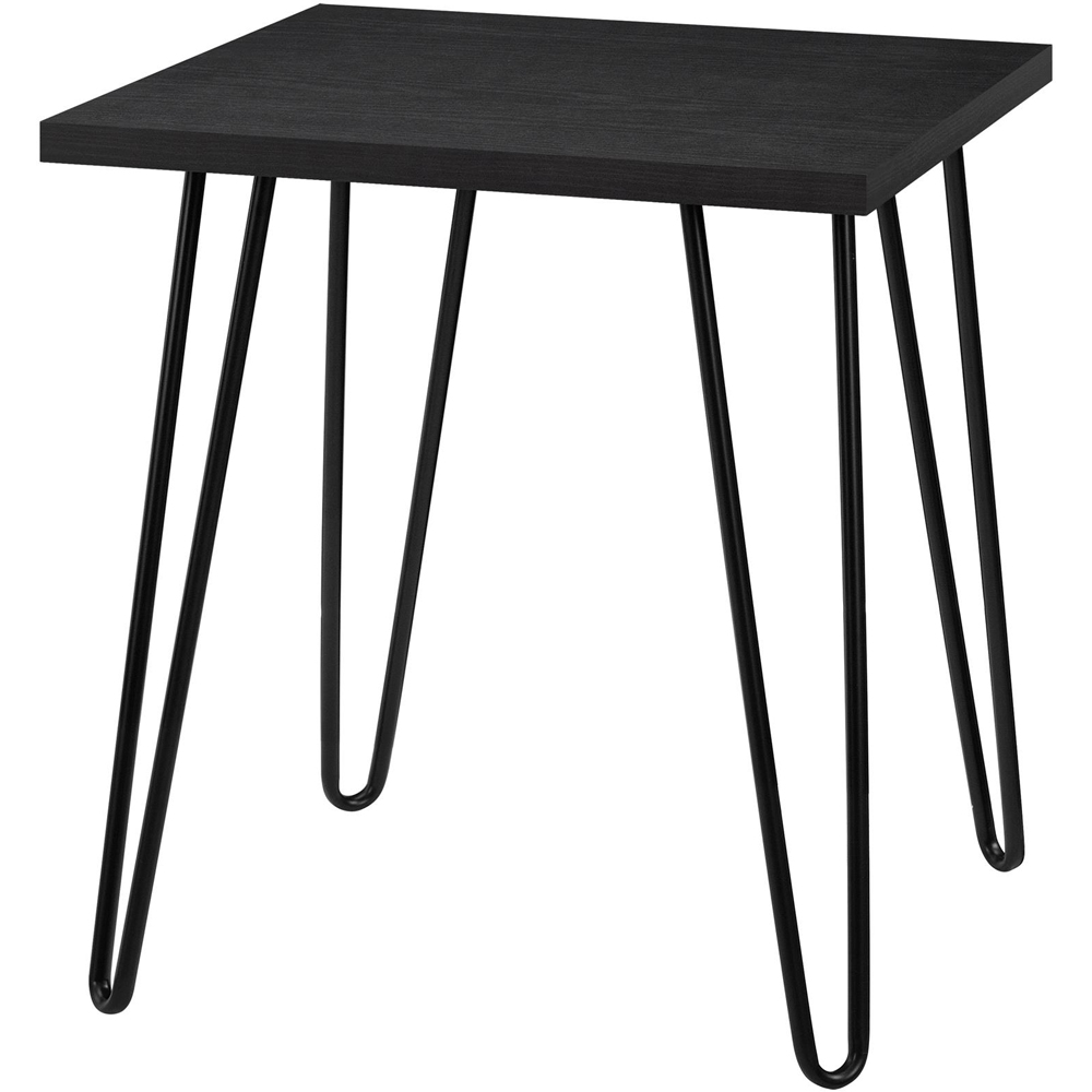 Dorel Owen Black Oak Retro End Table Black Image 4