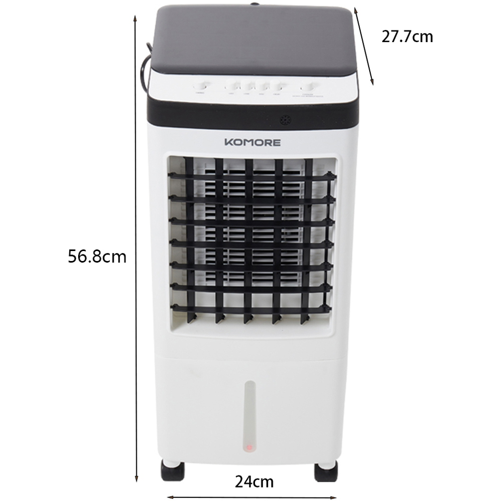 Komore 2 in 1 Evaporative Honeycomb Pad Cooling Air Cooler 6L Image 6