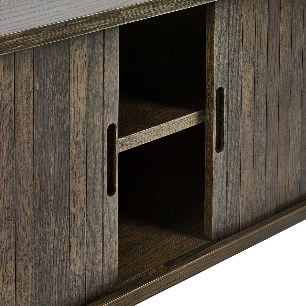 Julian Bowen Arya 2 Door Dark Oak Effect TV Unit Image 6