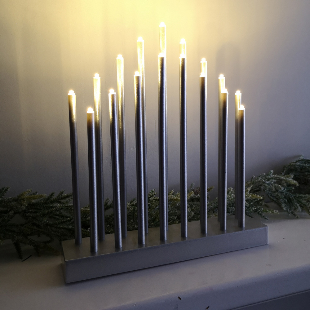 Samuel Alexander Premier LED Christmas Candle Bridge 29cm Image 4