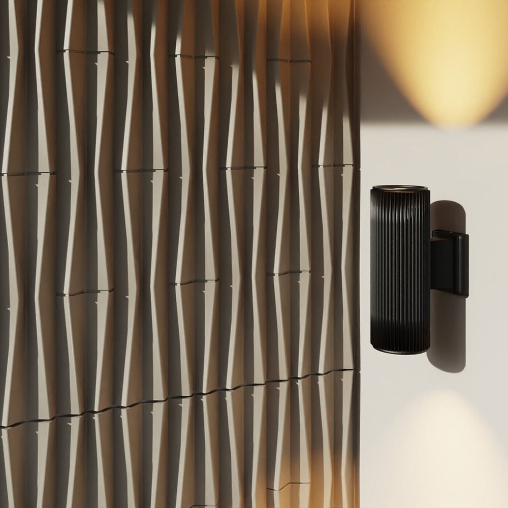 Shh Acoustics Pebble Ripple Geometric Pattern PU Wall Panel 2 Pack Image 4